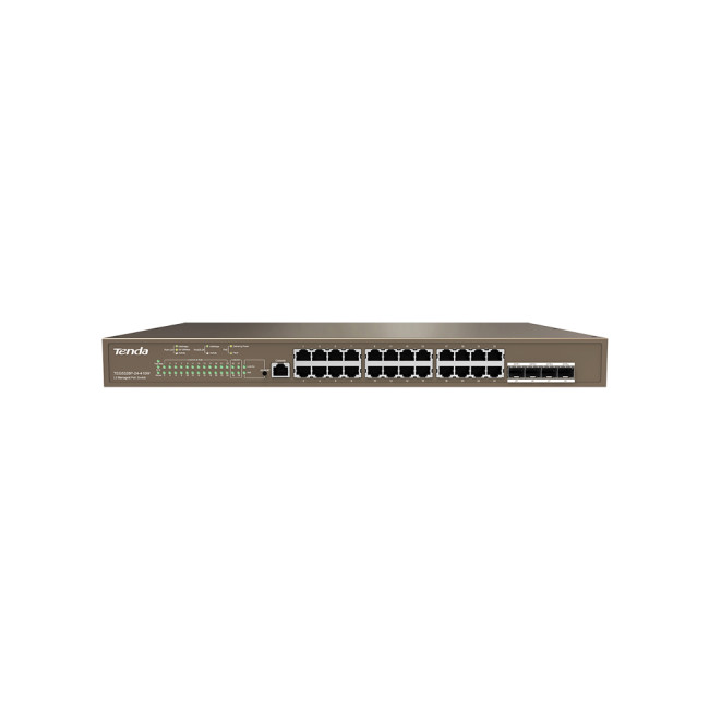 Неуправляемый PoE коммутатор Tenda G5328P-24-410W