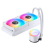 Система жидкостного охлаждения JONSBO TG-240 White