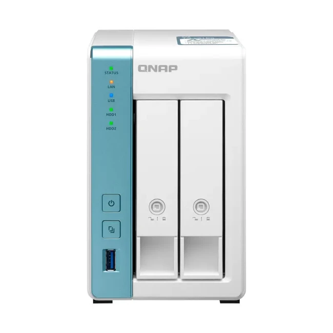 Сетевое хранилище без дисков QNAP TS-231P3-2G