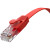 GCR Патч-корд PROF плоский прямой 5.0m, UTP медь кат.6, красный, 30 AWG, ethernet high speed 10 Гбит/с, RJ45, T568B, GCR-52872 Greenconnect GCR-52872 UTP кат.6, 5 м