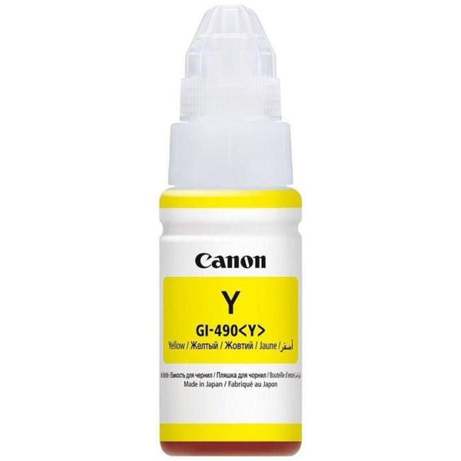 Чернила Canon GI-490 Y (0666C001)
