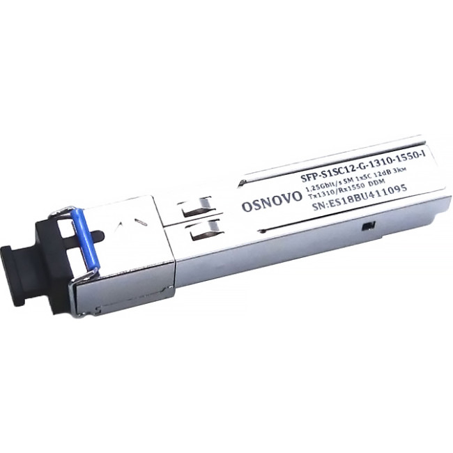 Модуль OSNOVO SFP-S1SC12-G-1310-1550-I