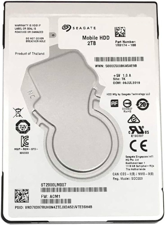 Жесткий диск Seagate ST2000LM007