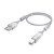 GCR Кабель PROF 0.75m USB 2.0, AM/BM, прозрачный, ферритовые кольца, 28/24 AWG, экран, армированный, морозостойкий, GCR-52421 Greenconnect USB 2.0 Type-AM - USB 2.0 Type-BM 0.75м