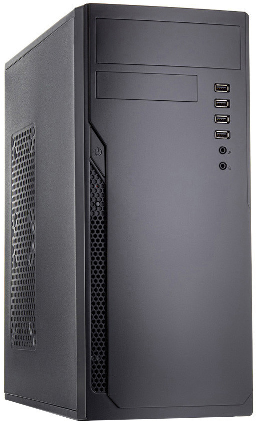 Корпус c блоком питания 450 Ватт Foxline FL-301-FZ450R