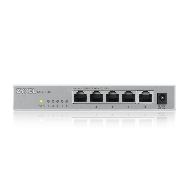 Коммутатор Коммутатор мультигигабитный Zyxel MG-105 (MG-105-ZZ0101F)