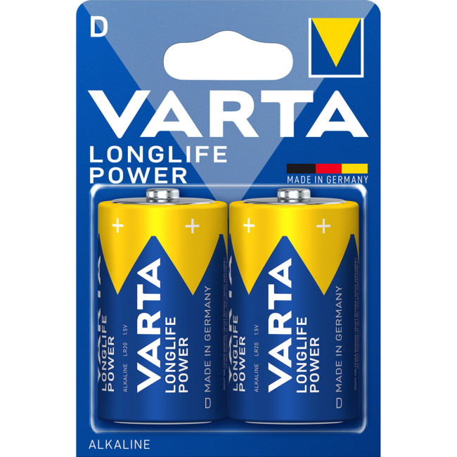 Батарейка Varta LONGLIFE POWER LR20 D (04920121412)