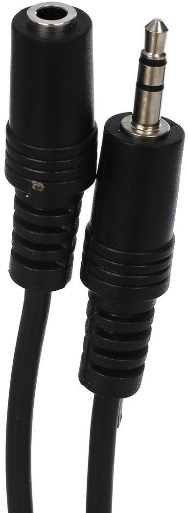 Кабель VCOM mini jack 3.5 mm (m) - mini jack 3.5 mm (f) 1.5м