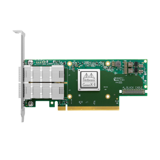 Адаптер Infiniband Mellanox MCX653106A-HDAT