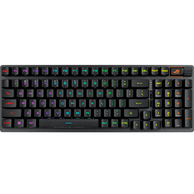 Клавиатура ASUS X901 STRIX SCOPE II 96 WL/NXSW/RU/ABS (RUS) ASUS 90MP037A-BKRA00