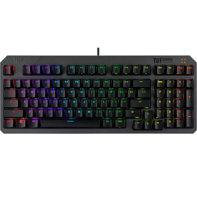 Клавиатура ASUS RA07 TUF K3 GEN II/RD/RU/DS ABS (RUS) ASUS 90MP0390-BKRA01