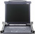 ЖК-монитор 17" с клавиатурой, выдвижной, 1U, RAL 7021 ATEN CL1000M