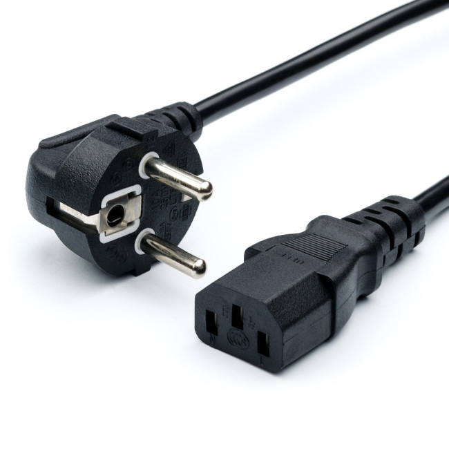 Кабель питания GoPower CEE 7 / 7-C13 1.8 м