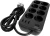 Фильтр-удлинитель PowerCom SP-08 USB03AB 1.8M, 8 розеток, черный, 16А, 4кВт, 175Дж, 3*USB, защитные шторки, защита от КЗ, перегрузки, ВЧ и импульсных помех, кабель 3x1 мм2, ШхГхВ 230х105х45 мм, вес 0.55 кг. Powercom SP-08 USB03AB 1.8M