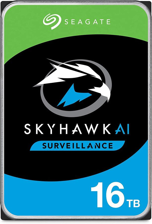 Жесткий диск HDD Seagate SATA3 16Tb SkyHawk Al Surveillance ST16000VE002