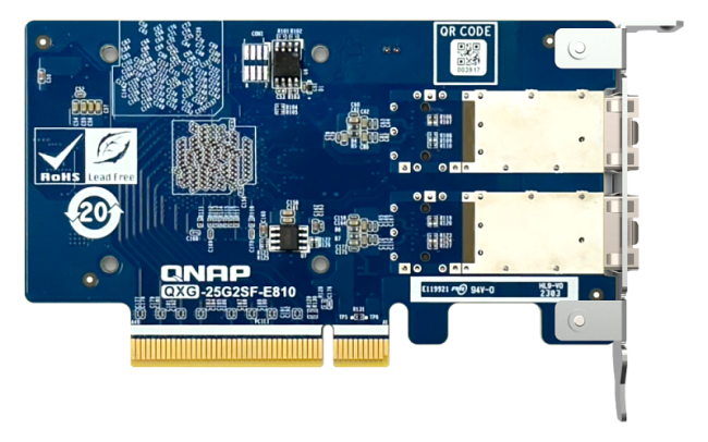 Сетевая карта QNAP QXG-25G2SF-E810