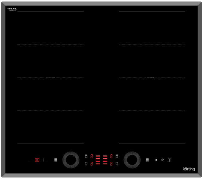 Встраиваемая варочная панель Korting HIB 68700 B Quadro