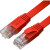 GCR Патч-корд PROF плоский прямой 7.5m, UTP медь кат.6, красный, 30 AWG, ethernet high speed 10 Гбит/с, RJ45, T568B, GCR-52876 Greenconnect GCR-52876 UTP кат.6, 7.5 м