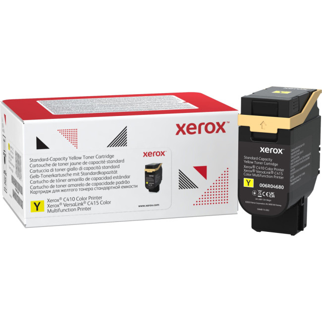 Тонер картридж стандартный, желтый Xerox VLC410/415  (2000 страниц) Xerox 006R04680