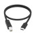 GCR Кабель 0.5m TypeC / USB 2.0 BM, черный, GCR-55249 Greenconnect GCR-55249