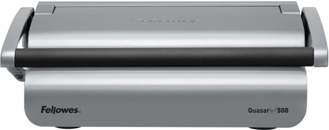 Переплетчик Fellowes QUASAR+ на пластиковую пружину, сшивает до 500 лст., перфорирует 25 лст. Fellowes QUASAR+