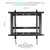 Кронштейн для ВИДЕОСТЕН ONKRON ONKRON ONKRON PRO7M BLACK