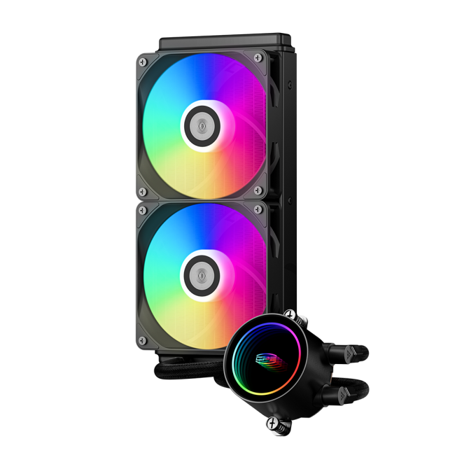 Система охлаждения PCCooler DA240 ARGB BK