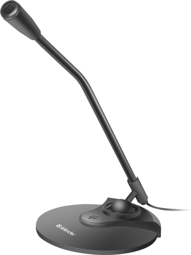Defender Микрофон компьютерный MIC-117 черный, кабель 1.8 м Defender MIC-117