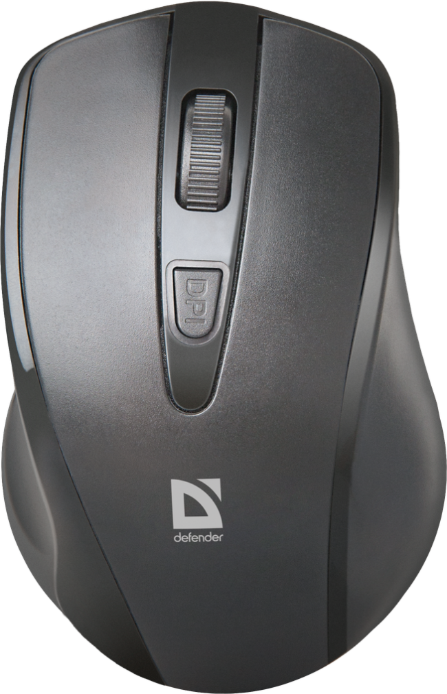 Defender Беспроводная оптическая мышь Datum MM-265 черный,3 кнопки,1600 dpi Defender Datum MM-265 черный