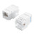 Модуль Vention Keystone Jack Cat.6 неэкранированный 180 градусов Белый Vention IRHW0