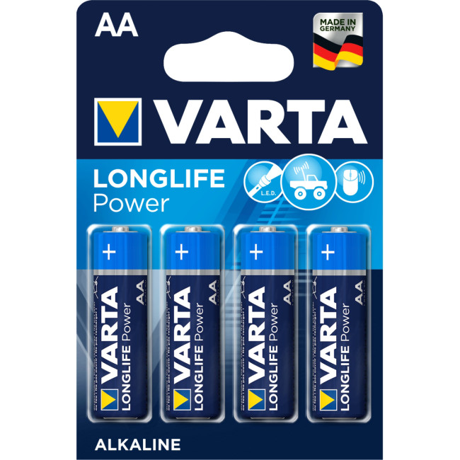 Батарейка AA Varta LONGLIFE POWER LR 6AA (04906121414)