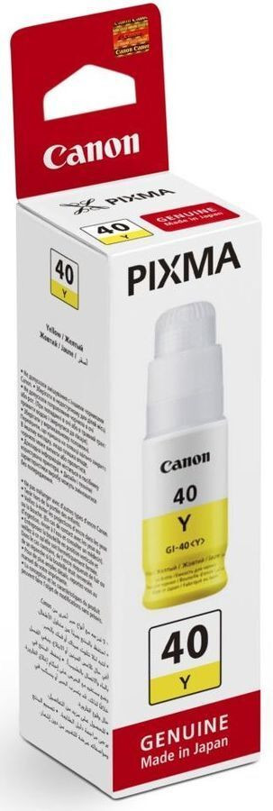 Чернила Canon INK GI-40 Y
