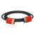 Greenconnect Кабель SLIM 2.0m HDMI 2.0, красные коннекторы Slim, OD3.8mm, HDR 4:2:2, Ultra HD, 4K 60 fps 60Hz, 3D, AUDIO, 18.0 Гбит/с, 32/32 AWG, GCR-51215 Greenconnect HDMI (m) - HDMI (m) 2м