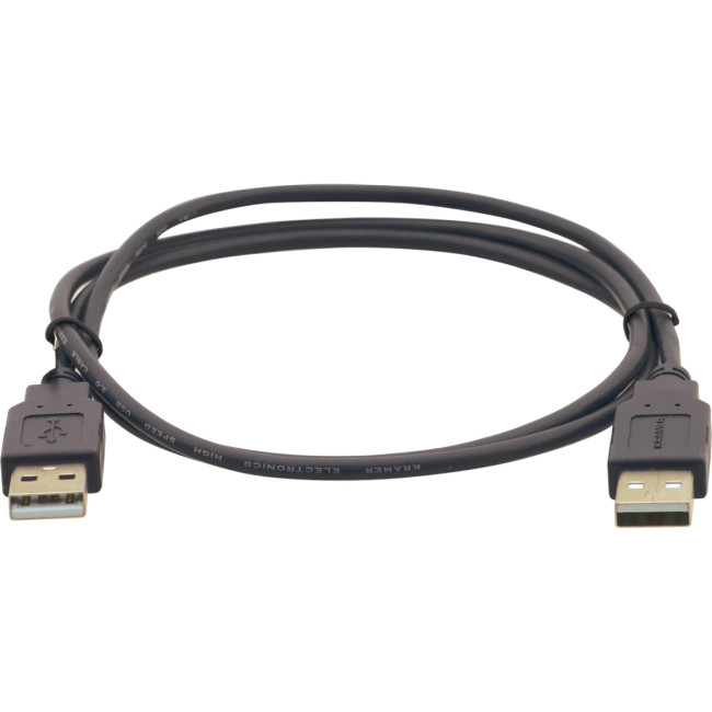 Кабель USB-A 2.0 вилка-вилка, 3 м Kramer C-USB/AA-10