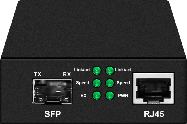 Медиаконвертер Gigabit Ethernet NST NS-MC-1G1GX