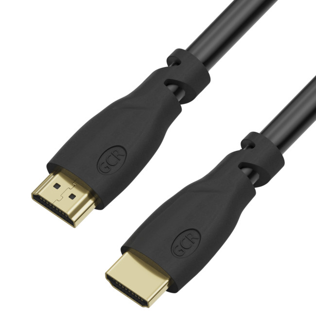 Greenconnect Кабель Premium 1.0m HDMI версия 2.0, HDR Ultra HD 4K60 Hz/ 5K30Hz, 3D, Ethernet 18.0 Гбит/с, OD8.0mm, 28/26 AWG, черный, GCR-50541 Greenconnect HDMI (m)- HDMI (m) 1м