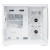 Корпус без блока питания HSPD F330-TGWH-ARGB