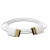 GCR Ультратонкий кабель HDMI2.0 для AppleTV, SLIM, 1.5m, белый, OD3.8mm, HDR 4:2:0, Ultra HD, 4K60Hz, 18.0 Гбит/с, 32/32 AWG Greenconnect HDMI (m) - HDMI (m) 1.5м