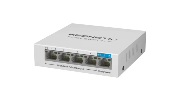 PoE+ коммутатор Keenetic PoE+ Switch