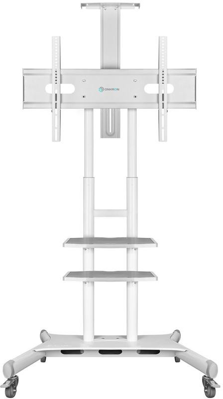 Мобильная стойка ONKRON на 1 ТВ ONKRON TS1881 White
