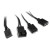 Корпус без блока питания HSPD M321-TGBK-ARGB