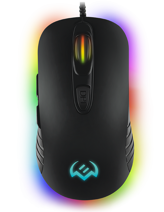 Игровая мышь SVEN RX-G820 (6+1кл. 200-4800 DPI. ПО. SoftTouch. RGB-подсветка. игров. упак) Sven RX-G820