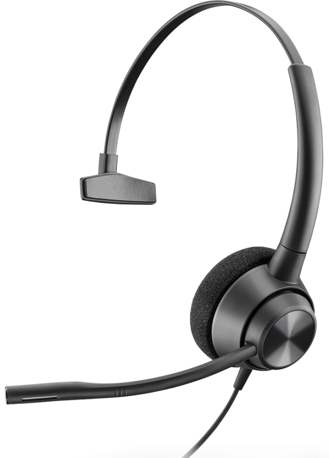 Гарнитура проводная Plantronics EncorePro 310, EP310 QD, WW (77T43AA)