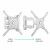 Кронштейн ONKRON ONKRON M4 White