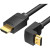 Кабель Vention HDMI High speed v2.0 with Ethernet 19M/19M угол 270 - 2м Кабель Vention HDMI(m)/HDMI(m) - 2 м (AAQBH)