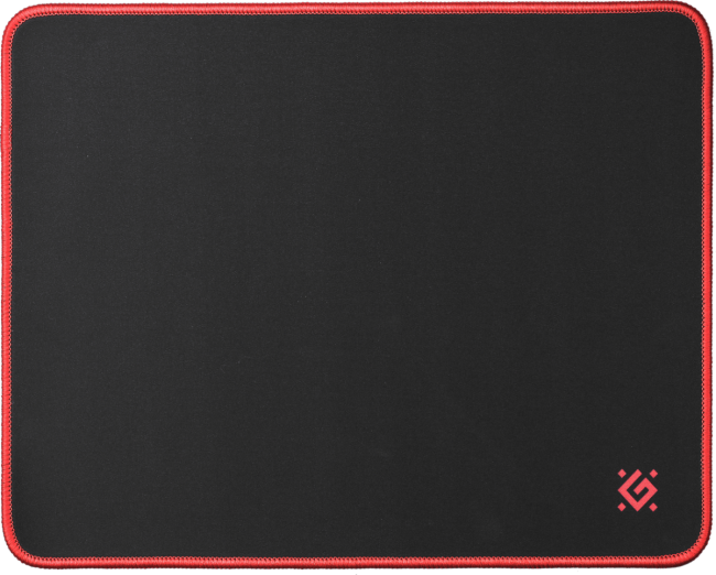 Defender Игровой коврик Black M 360x270x3 мм, ткань+резина Defender Black M