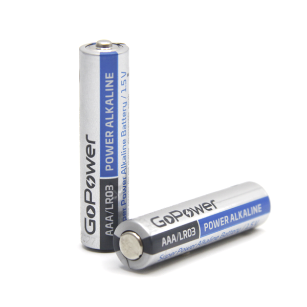 Батарейка AAA GoPower LR03 AAA Shrink 2 Alkaline 1.5V (00-00015600)