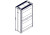 Монтажный шкаф Systeme Electric, серия Uniprom, 42U-600/1200, боковые панели 4шт, черный SYSTEME ELECTRIC UR3300