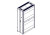 Монтажный шкаф Systeme Electric, серия Uniprom, 42U-600/1200, боковые панели 4шт, черный SYSTEME ELECTRIC UR3300