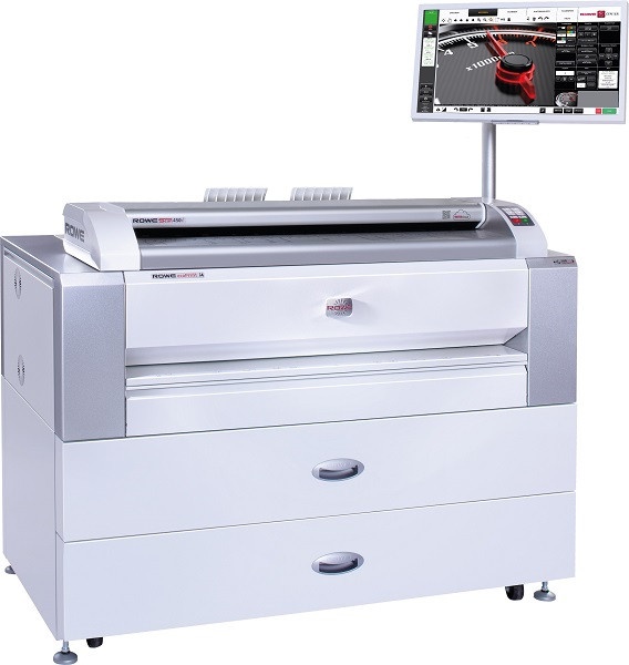 МФУ Rowe ecoPrint  i6 и Scan 450i, 2 рулона, 6 м/мин, стандартный выходной лоток, пусковой ROWE RM5102100